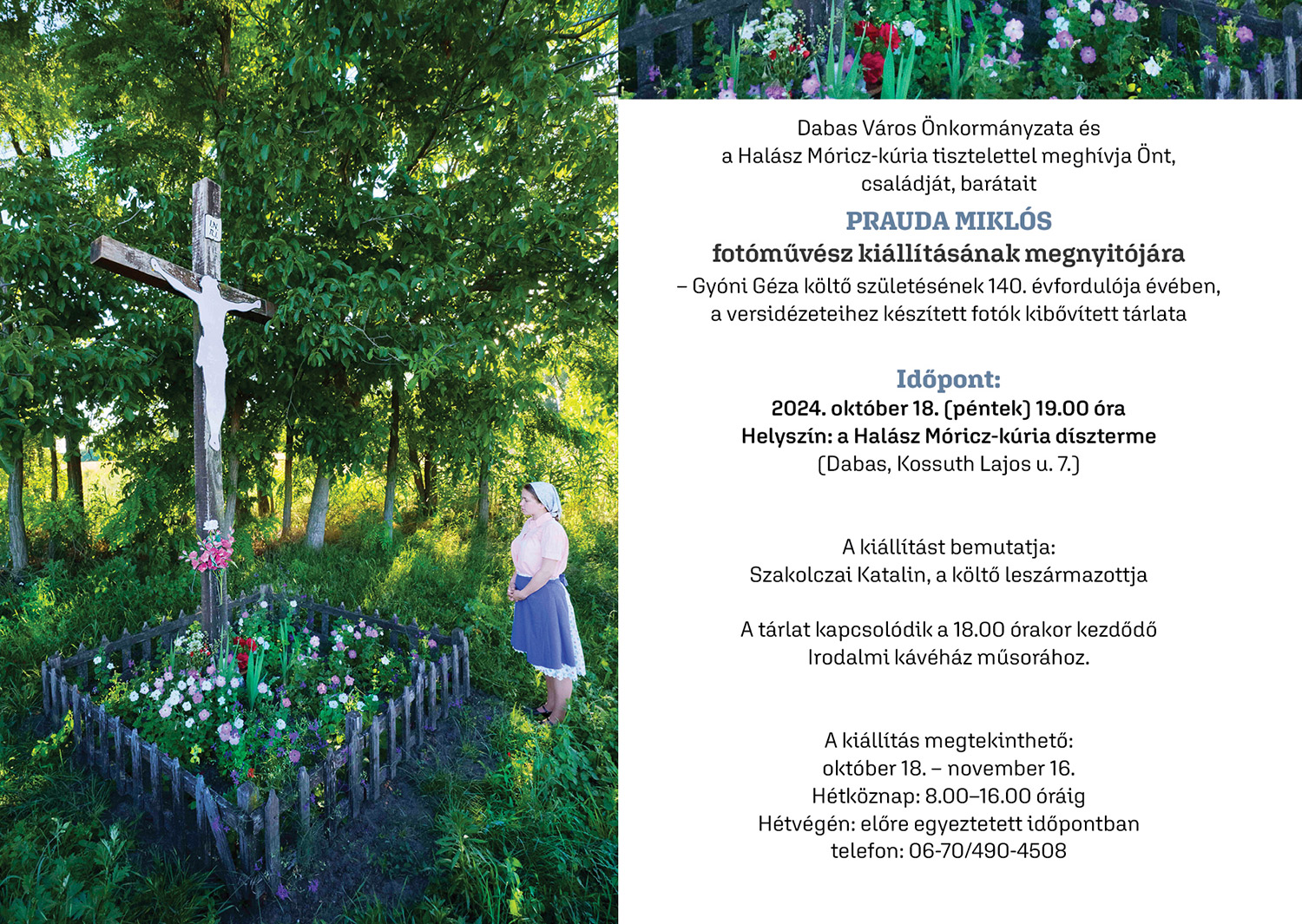 2024. évi GYÓNI NAPOK rendezvénysorozat