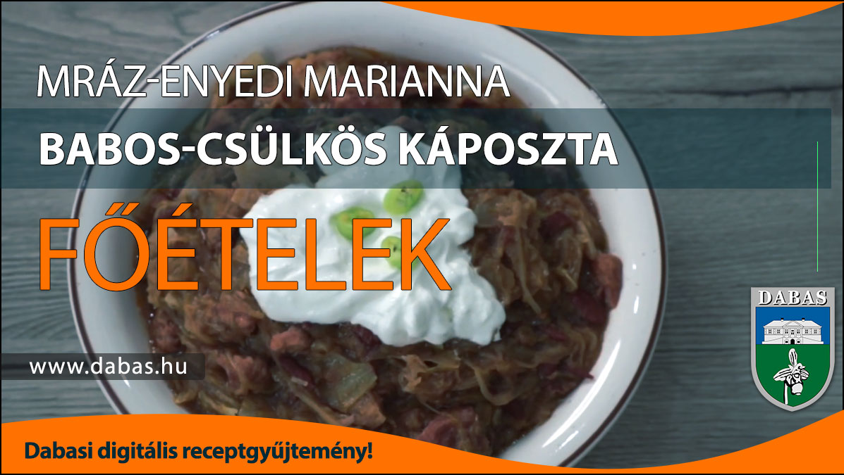 Mráz-Enyedi Marianna -Babos-csülkös káposzta