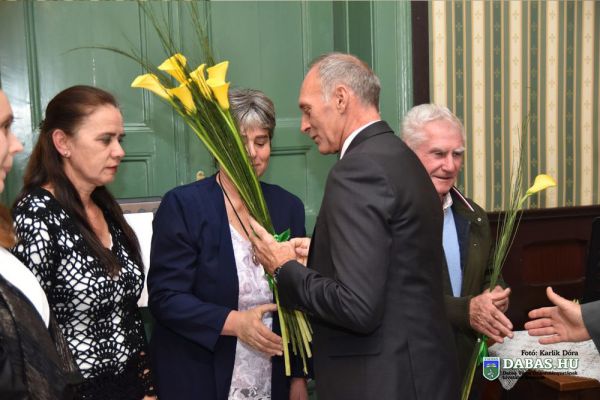 A térség szociális ellátásában dolgozók köszöntése