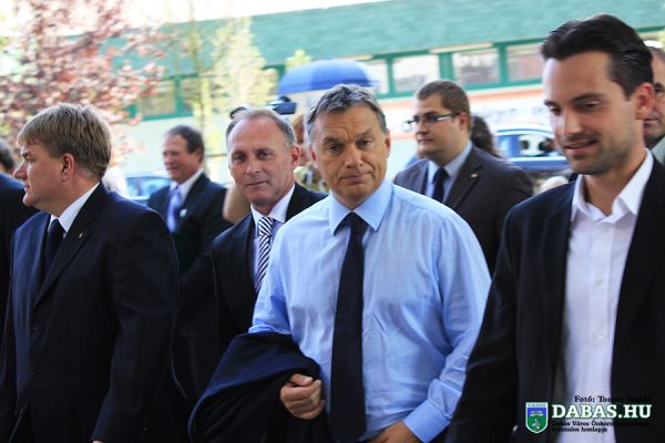 Orbán Viktor miniszterelnök dabasi látogatása 