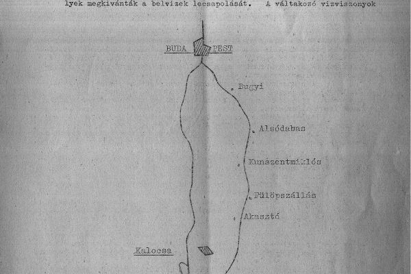 Dinnyés Lajos: Az Átokcsatorna című munkája