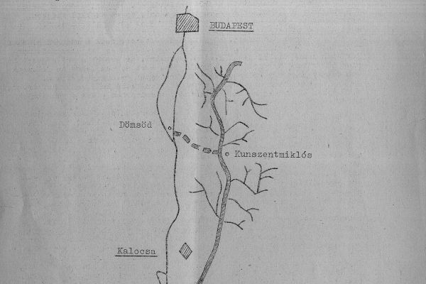 Dinnyés Lajos: Az Átokcsatorna című munkája