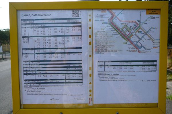 A Kálvária kegyhely Dabas-Sáriban