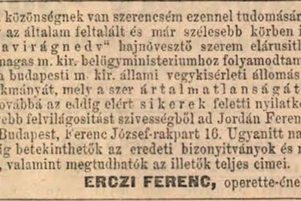 Érczi (Rézeki) Ferenc (1843-1916) színművész életútjának dabasi vonatkozásai