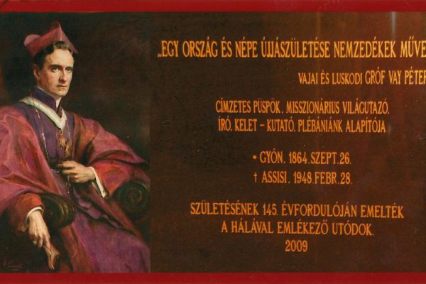 Gróf Vay Péter munkássága és szellemi öröksége