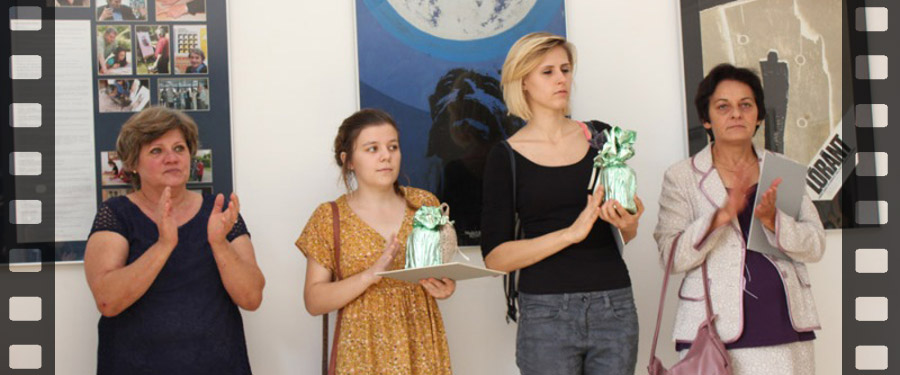 5. képző- és iparművészeti kiállítás megnyitója