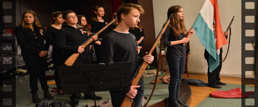 56-os emlékünnepség Gyónon