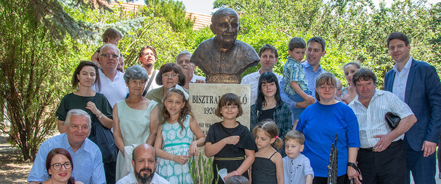 Bisztrai László szoboravató