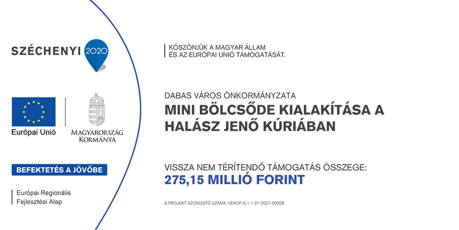 A Halász Jenő kúriában mini bölcsőde kialakítása