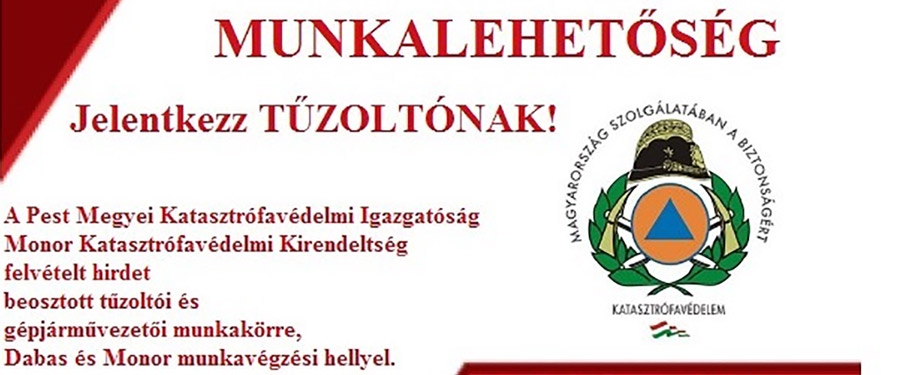 Jelentkezz TŰZOLTÓNAK!