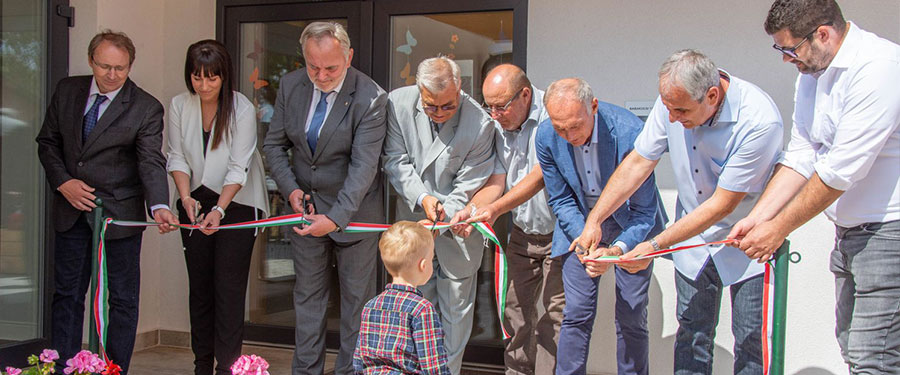 Gólyafészek bölcsőde átadója