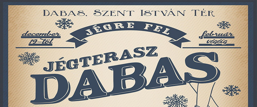 Városházi Jégterasz Dabason!