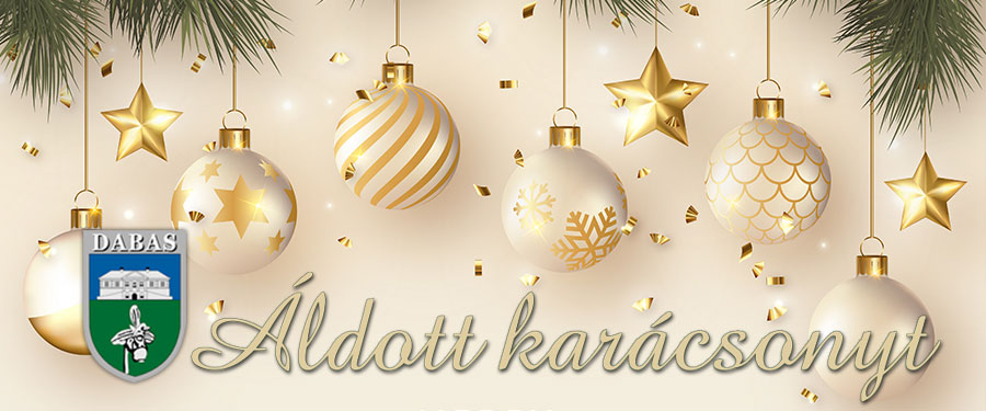 Áldott, békés és boldog karácsonyt!