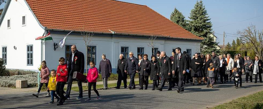 1848. március 15-ei megemlékezés