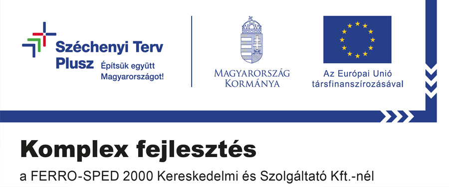 A FERRO-SPED 2000 Kft. projekt támogatás közzététele