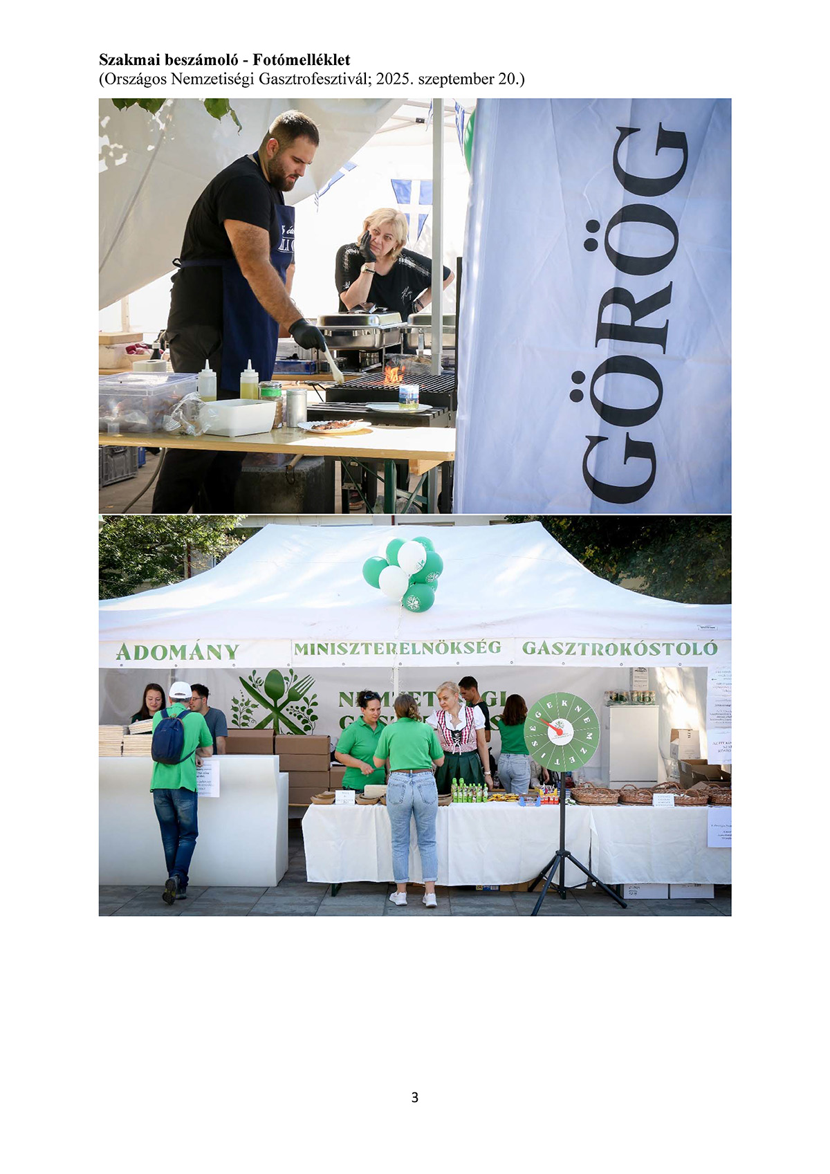 Magyarországi nemzetiségek 2025. évi gasztrobemutatója Dabason