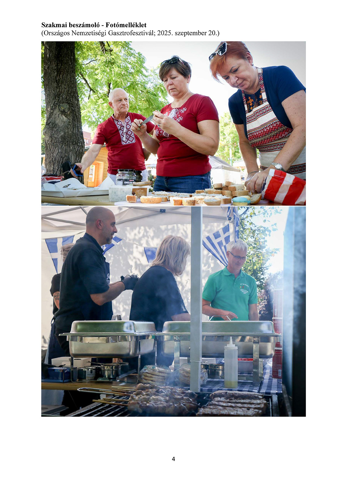 Magyarországi nemzetiségek 2025. évi gasztrobemutatója Dabason