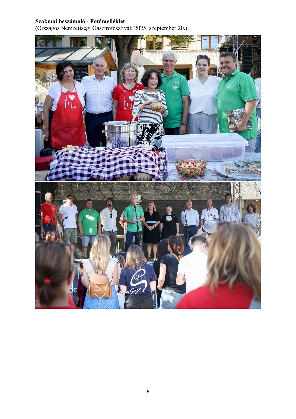 Magyarországi nemzetiségek 2025. évi gasztrobemutatója Dabason