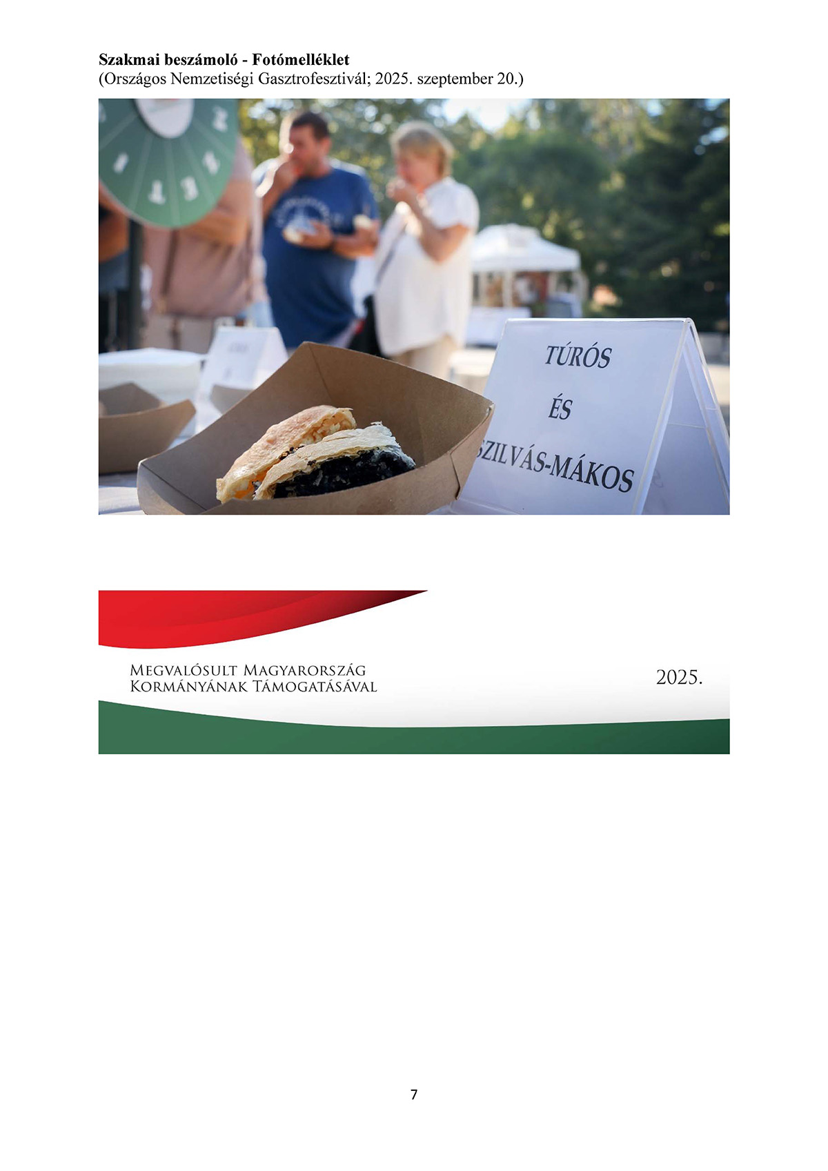 Magyarországi nemzetiségek 2025. évi gasztrobemutatója Dabason