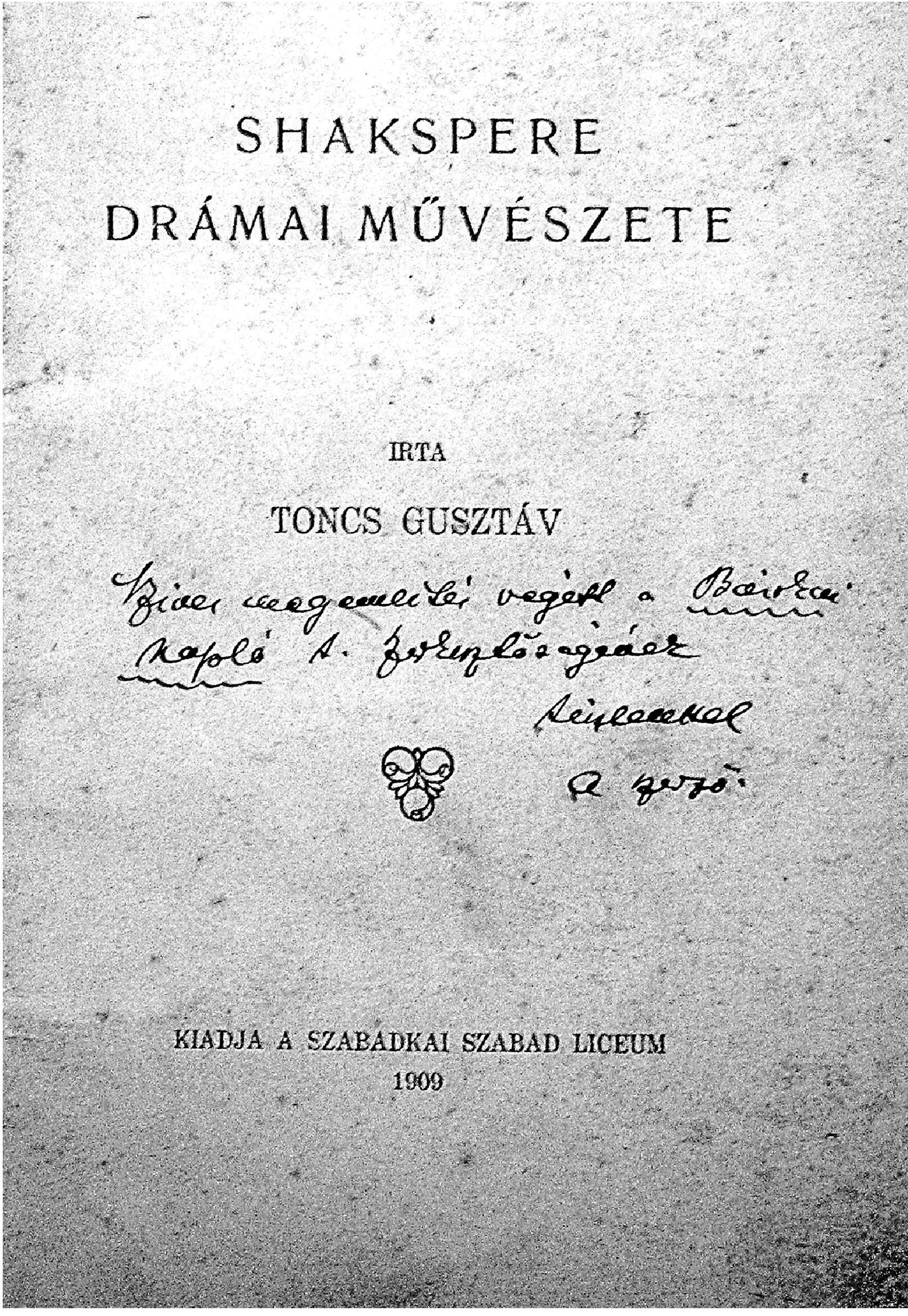 Toncs Gusztáv életútjának dabasi vonatkozásai